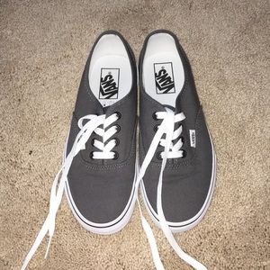 Grey Authentic Vans